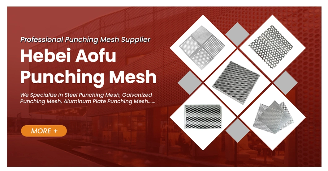 Aofu Wiremesh Laser-Cut Perforated Metal Mesh Suppliers Diamond Hole Aluminum Perforated Metal China 2.44m 3m Board Length Galvanized Perforated Metal Cladding