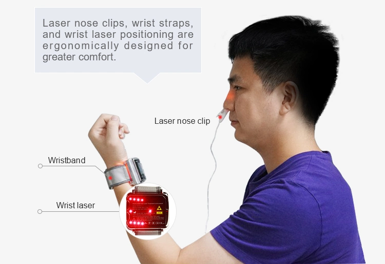 China Factory Offer Semiconductor Laser Watch for Blood Cleaning, Lower High Blood Fat, Cholesterol