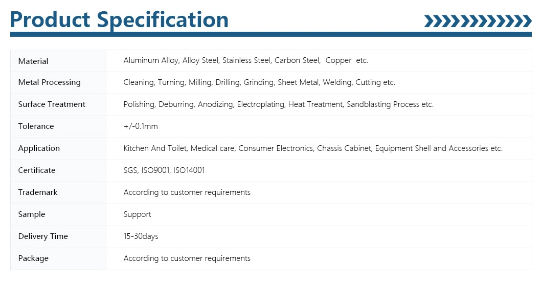 Precise Metal Stamping Laser Cut Stainless Steel Sheet Metal Fabrication Welding