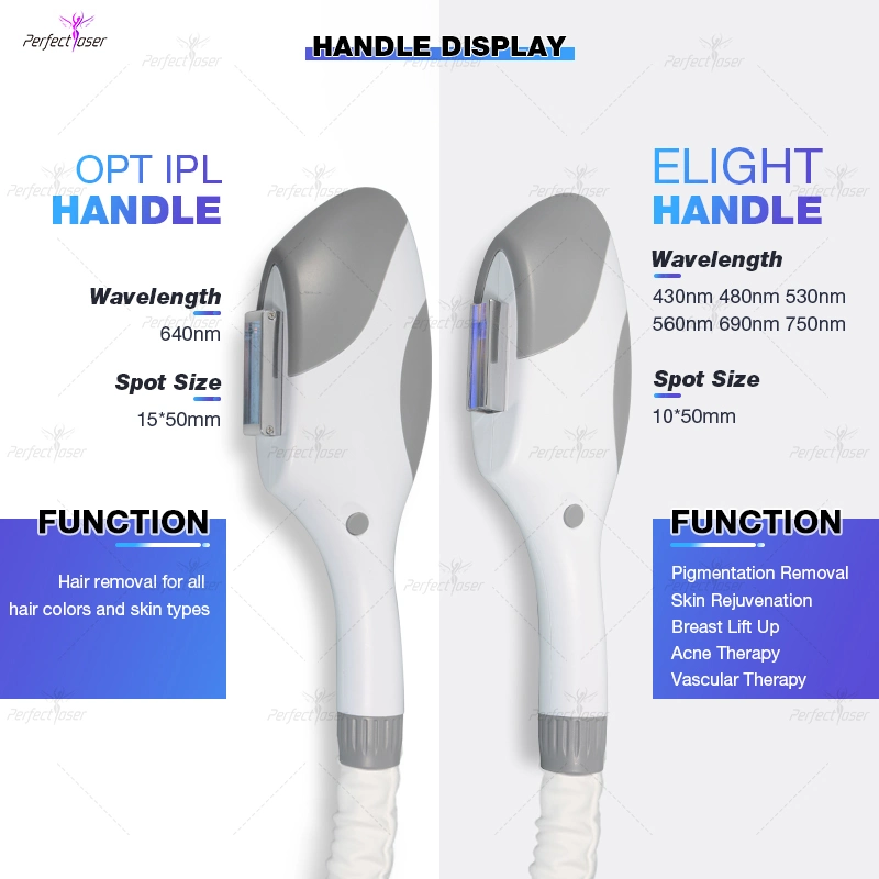 CE/FDA/RoHS RF Painless Laser Hair Removal Vascular Therapy Device